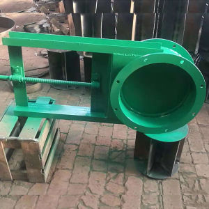 Manual Stainless Steel Sluice Gate Valve with Seal Plate for Gas