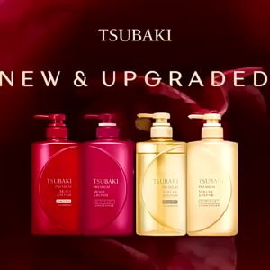 TSUBAKI Shampoo and Conditioner Premium Moist & Repair Volume & Repair 490ml TSUBAKI hair mask