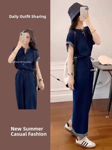 LIANGYILAILIN | Bộ Đồ Thời Trang Mùa Hè Trẻ Trung