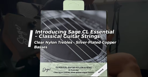 Sage Classical Guitar Nylon Strings – CL Essential (Normal Tension)