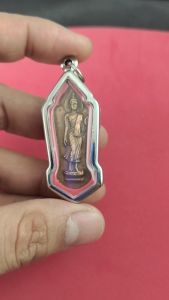 เหรียญ พระพุทธ 25 ศตวรรษ เนื้อทองแดง สภาพสวยปี 2500 ของดี พิธีใหญ่ เยี่ยม น่าบูชา ราคาถูก กรอบสแตนเลสแท้ แถมฟรีผ้ายันต์