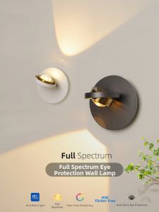 Adjustable Full Spectrum Wall Light For Bedroom Hall Livingroom