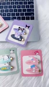 TUmama Phiên bản Hàn Quốc của phim hoạt hình Sanrio kẹp tóc ngọt ngào và đa năng kẹp tóc dễ thương mũ