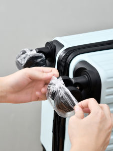 Disposable Multi-Functional Dustproof Cover for Luggage Wheel Protector Travel Suitcase Seat Table Leg Cover Home Daily Use