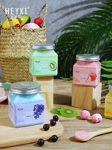 Muối Tắm Tẩy Tế Bào Chết Body HEYXI Bath Salt Scrub Hủ 350g – Chiết Xuất Từ Trái Cây Giúp Làm Sạch Da Chết Giảm Mụn Lưng Dưỡng Sáng Da