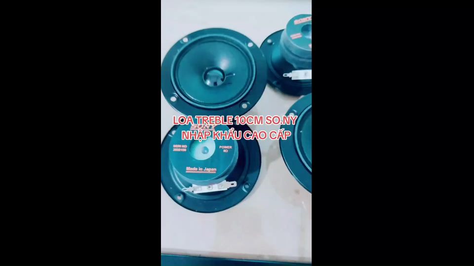 Loa treble S/o/n/y tròn 10cm từ kép nhập khẩu công suất 150W tri ân khách hàng-giá 1chiếc