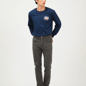 EDWIN JEANS - BARCA GREY USED Celana Panjang Jeans Pria Bottom Man Long Pants Denim