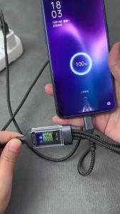 ( Combo 3 đầu sạc ) Dây cáp sạc siêu nhanh 3 đầu 100W Micro USB Type C 3 trong 1 sạc điện thoại Android type-c iphone