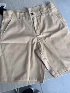 Quần Short Nam Màu Trơn Mùa Hè Quần Short Lưng Thun Thoải Mái Vừa Vặn Áo Khoác Ngoài Chơi Gôn Hàng Mới Về