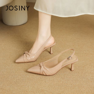 Josiny | Pointed Fine Heel Elegant French Style Shoes