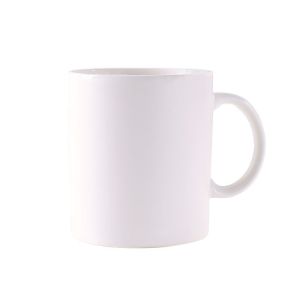 Defasilk | Black Ceramic Mug with Lid and Spoon for Men