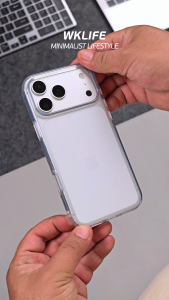 Ốp lưng trong suốt WiWU TPP-109 iPhone 18 Pro Max / 17 Pro /16 /15 - Viền dẻo chống sốc dễ tháo lắp