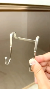 combo 2 Móc inox treo đồ gắn sau cửa tủ thông minh