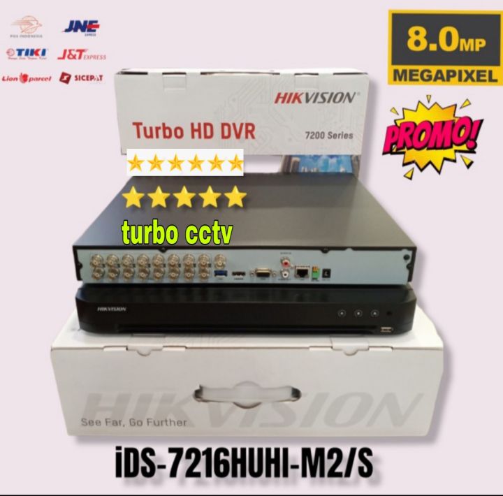 DVR HIKVISION 16CH 8MP ULTRA HD DS-7216 HUHI-K2 Dvr Cctv Untuk