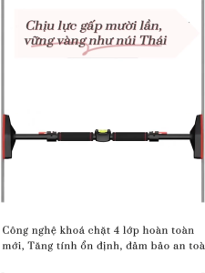 Xà đơn treo tường xà đơn gắn cửa 60-160cm Chịu tải trọng siêu mạnh miễn lắp đặt tập tại nhà
