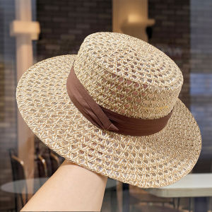 JIFANPAUL | Vintage French Beach Sun Protection Breathable Straw Hat