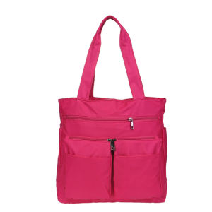 Waterproof Nylon Crossbody Bag with Multi-Pocket for Men Casual Travel Shoulder Bag Large Size for Laptop and Document