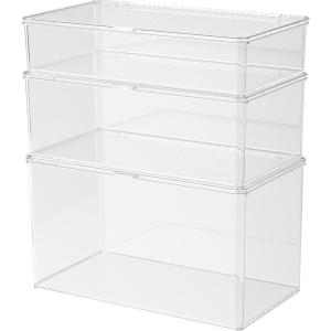 BAOJIAWANG | Transparent Stackable Drawer Organizer 1pc