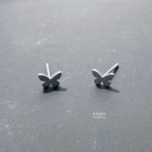 Bông tai thép titan hình con bướm sang trọng Y2K dành cho nữ Thời trang và không gây dị ứng Thiết kế ban đầu Bông tai