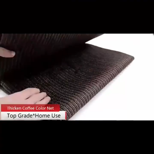 10X Makapal Sun Shade Net 1x3-8x10m Brown Outdoor Car UV protection Plants Garden For Heavy Duty Sunshade Net