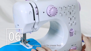 12-needle Mini Electric Stitches Sewing Machine Household Portable Multi-function Electric and Replaceable Presser Foot Motor Sewing Machine