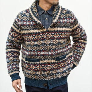 SauceZhan | Vintage Amercian Retro Wool Cardigan
