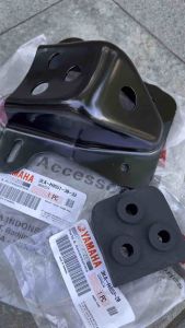 Dudukan breket dan karet ganjal lampu stop belakang Rx king asli original yamaha