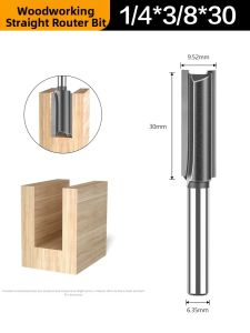 Mingren | Slotting and Edge Trimming Milling Cutter 1/4 Inch Shank