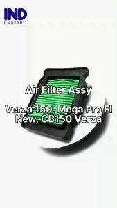 Filter-Saringan-Busa Udara-Hawa-Air Assy Verza 150 & Mega Pro New FI & CB 150-CB150 Verza