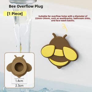 SP SAUCE | Universal Silicone Decorative Sink Drain Cover