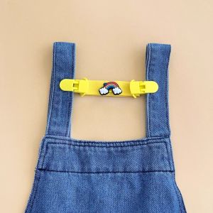 Kids Suspenders Anti-Slip Shoulder Handy Gadget Skirt Anti-Slip Shoulder Strap Slip Baby and Infant Girl Adjustable Fixed Clip