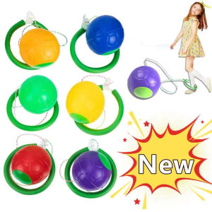 Colorful Children’s Jumping Ball Skip Ball Outdoor Fun Toys Swing Ball Balance Hop Classical Skipping Toy