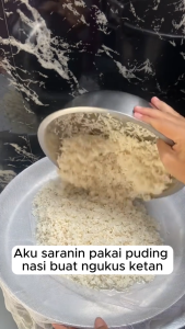 [4 pcs] Puring Nasi Kain Gembol Saringan/pralatan dapur  Serba Guna Bahan Tricot Kualitas Istimewa ukuran 70 x 65
