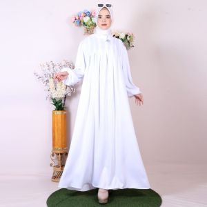 safana mode gamis silk gamis polos gamis wanita bahan air flow silk