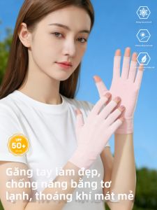 JIFANPAUL | Găng Tay Chống Nắng Mùa Hè Chống Tia UV Dành Cho Manicure Đạp Xe Ngón Ngắn