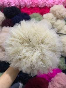 Scrunchie cepol rambut bahan soft tile premium uk jumbo uk 35 cocok untuk rambut tipis cepolan anti pusing viral