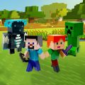 Minecraft Keychain Steve Slime Alex Game Figurine Key Holder Collectible Toy Official Brand New in Stock for Boys. 