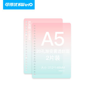 ปกกระดาษแบบแยกได้ไม่รั่วพร้อมแผ่นใสปรับแต่งได้ A4 B5 สำหรับการเรียนรู้และเก็บของ FM-A5 ปกกระดาษแบบแยกได้ที่มีฟังก์ชันดูดซับความชื้น