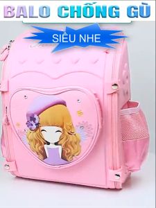 Balo học sinh tiểu học loại balo chống gù cho học sinh cấp 1 chống nước siêu nhẹ CÓ BẢO HÀNH