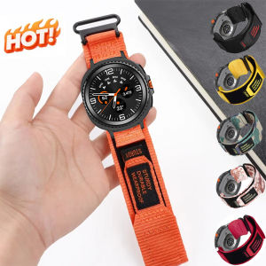 Nylon Strap For Samsung Galaxy Watch 8 Classic 46/8 40mm 44mm Ultra 47mm Sports Loop Bracelet Sport Watchband Replacement Correa