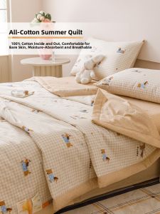 Kiss Dear | Cotton Summer Cool Blanket