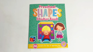 Preschool Shapes Activity & Sticker Book With 250+ Stickers