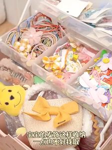 Hair Bows Organizer Wall-mounted Hair Accessories Head Clip Glasses Jewelry Storage Space Saving Accessory for Girl Room