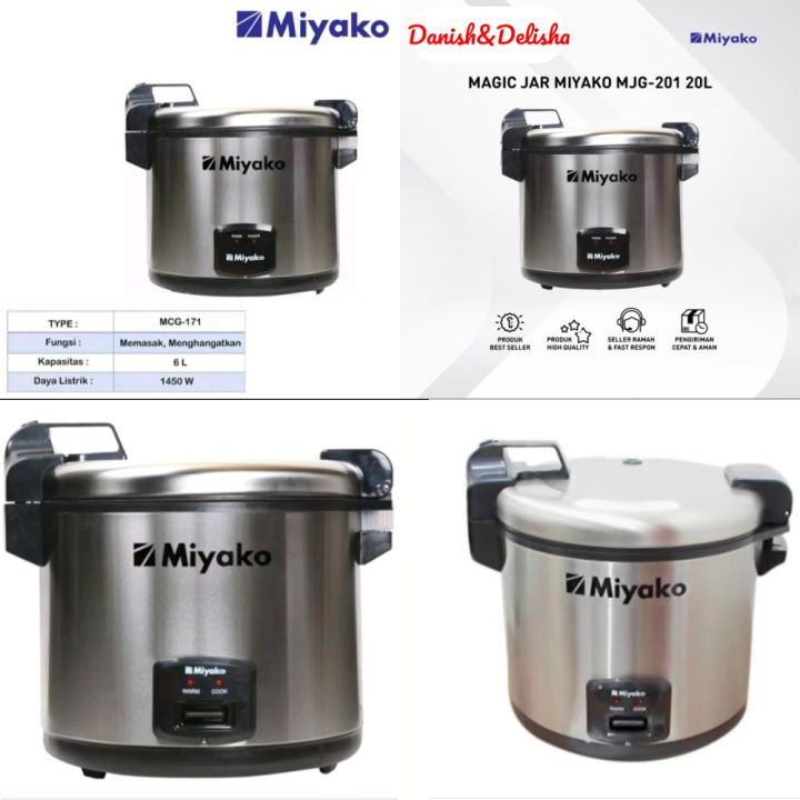 Magic com jumbo kapasitas 6liter magic jar rice cooker 20liter