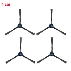 Bàn Chải Bên Hông Dành Cho Robot Hút Bụi Ecovacs T50 Pro/Omni T50 Max Pro/Omni X8 Pro/X8 Plus - Phụ Kiện Làm Sạch Bằng Nhựa Chống Rối