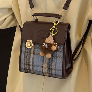 Fashionable Mini Dual-Shoulder Bag for Girls Student Design Trendy Bag Small Capacity High-End Feelings Ladies Backpack