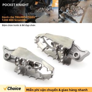 Phần Mở Rộng Gác Chân Trước Bằng Thép Không Gỉ Cho Xe Máy Triumph Tiger 1200/800/850 Sport Scrambler