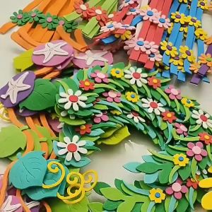 Stiker Dinding Busa Eva 3D Bunga: Desain & Pemanfaatan