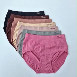 (3 Pcs - 6 Pcs) Celana Dalam Wanita Piaoli Katun Rajut Lembut