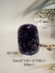 KRISTAL SG: Emperor Amethyst Geode/帝王紫晶镇/QE176ABC